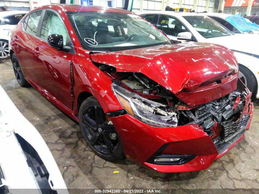 2021 NISSAN SENTRA SR VIN: 001AB8DV8MY321303
