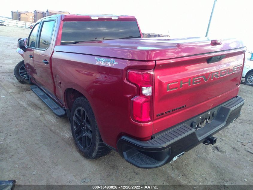 2021 CHEVROLET SILVERADO 1500 LT TRAIL BOSS VIN: 3GCPYFED0MG430621