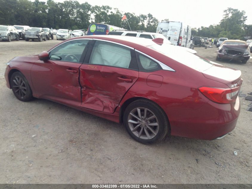 2021 HONDA ACCORD SEDAN LX VIN: 1HGCV1F14MA000637