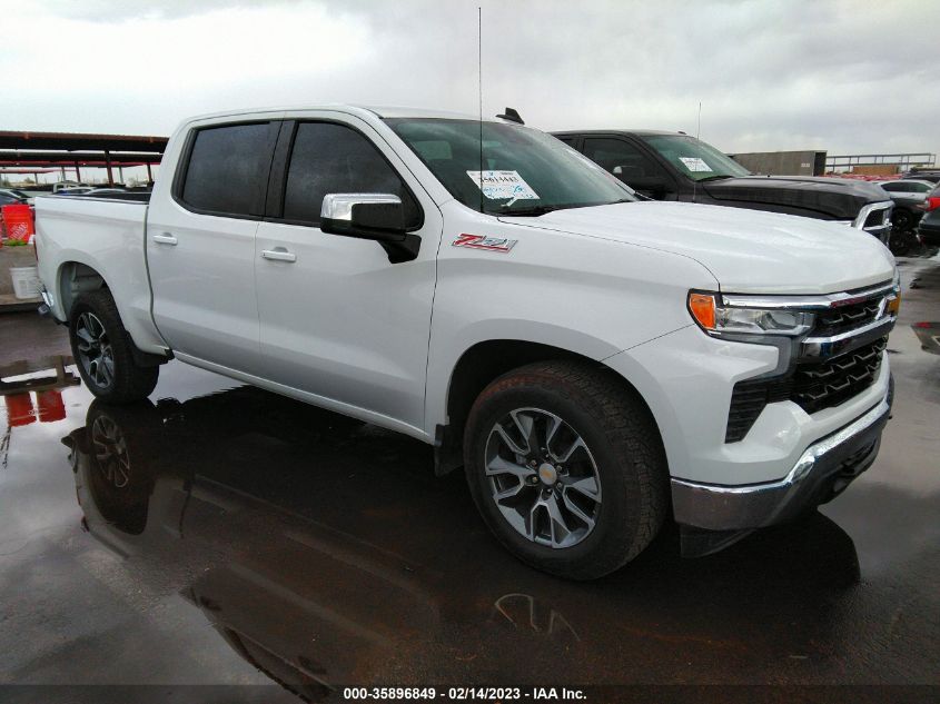 2022 CHEVROLET SILVERADO 1500 LT VIN: 1GCUDDED4NZ581742