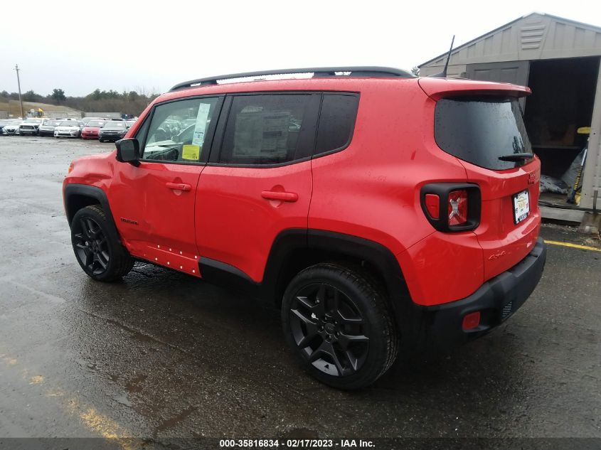 2022 JEEP RENEGADE LATITUDE/ALTITUDE VIN: ZACNJDB17NPN67031