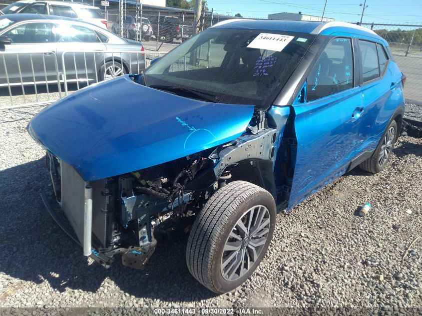 2021 NISSAN KICKS SV VIN: 3N1CP5CV9ML540634