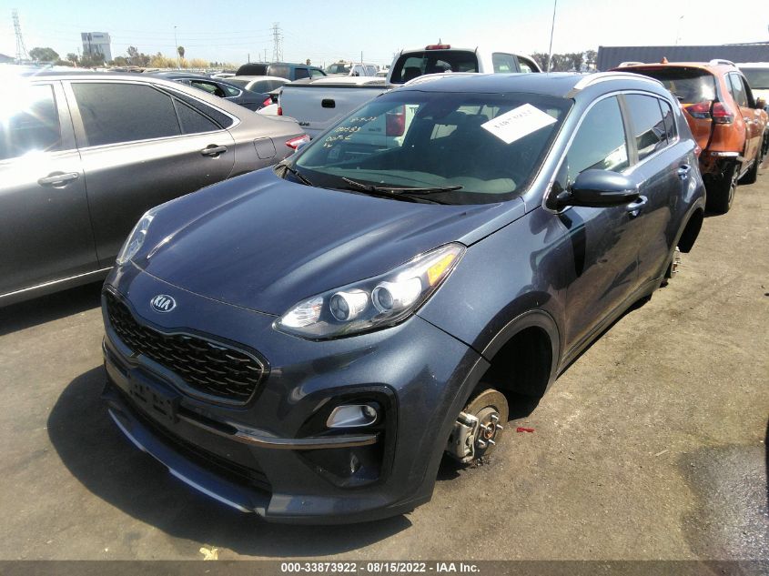 2020 KIA SPORTAGE S VIN: KNDP63AC6L7772859