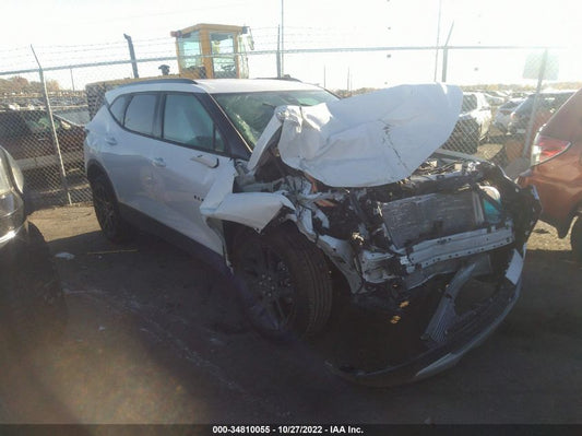 2022 CHEVROLET BLAZER LT VIN: 3GNKBHR49NS223653