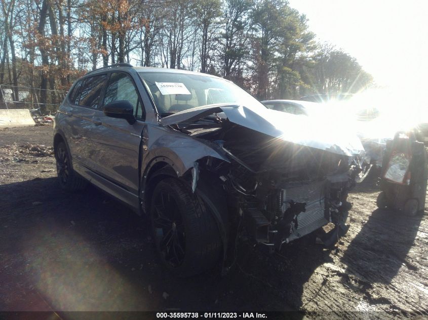 2021 VOLKSWAGEN TIGUAN SE/SE R-LINE BLACK/SEL VIN: 3VV2B7AX1MM072563