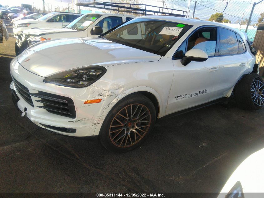 2022 PORSCHE CAYENNE VIN: WP1AA2AY4NDA06917
