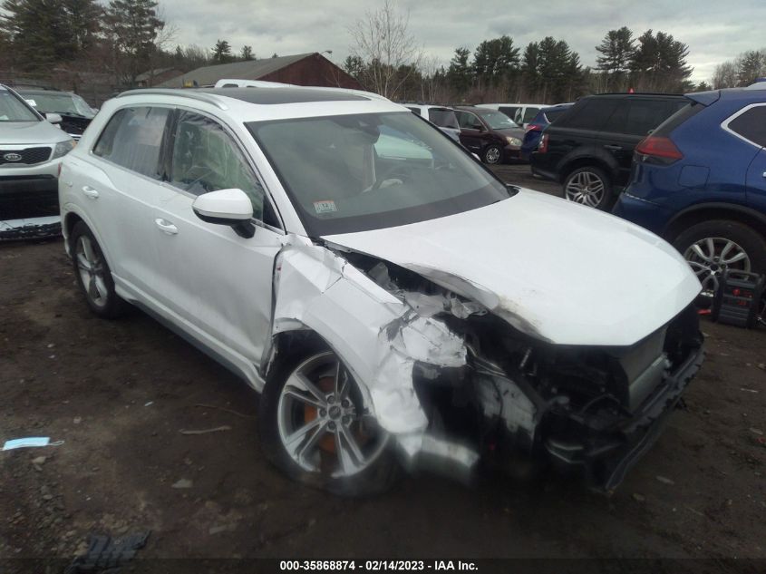 2022 AUDI Q3 S LINE PREMIUM VIN: WA1DECF33N1045077