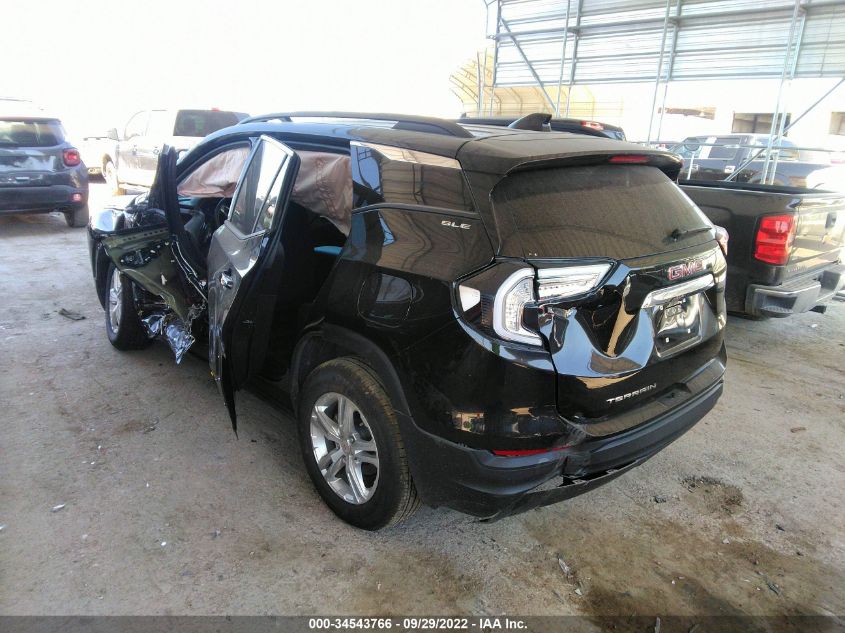 2022 GMC TERRAIN SLE VIN: 3GKALMEV4NL144589