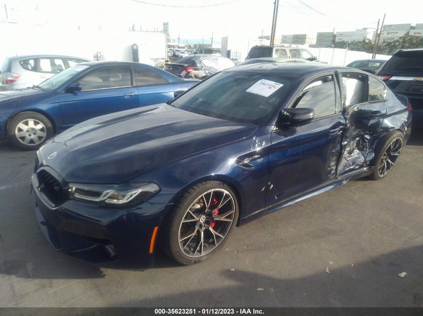 2022 BMW M5 VIN: WBS83CH07NCK34165