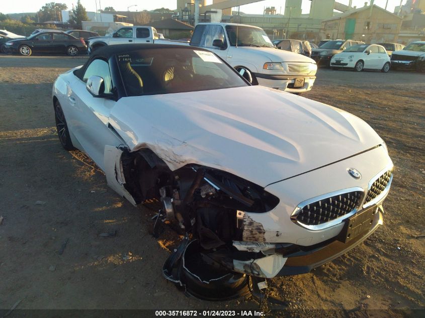 2022 BMW Z4 SDRIVE30I VIN: WBAHF3C04NWX45754