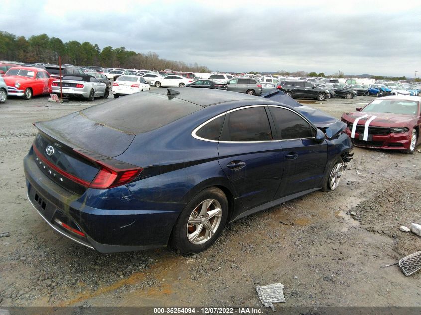 2021 HYUNDAI SONATA SE VIN: 5NPEG4JA9MH078267