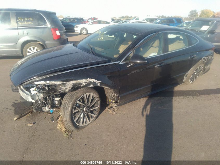 2021 HYUNDAI SONATA LIMITED VIN: 5NPEH4J22MH085616
