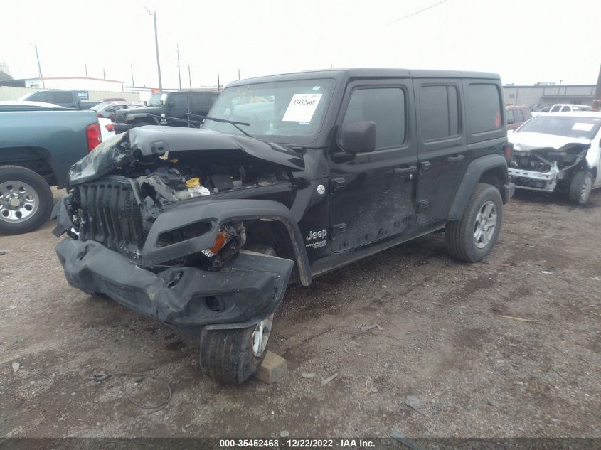 2020 JEEP WRANGLER UNLIMITED SPORT S VIN: 1C4HJXDN8LW224052