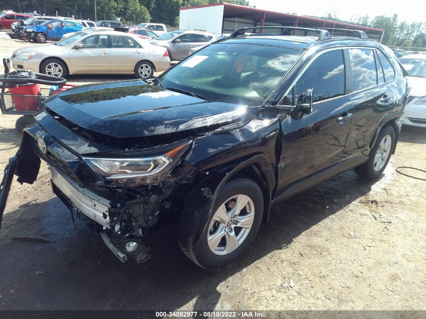 2021 TOYOTA RAV4 HYBRID XLE VIN: JTMRWRFV7MD124746