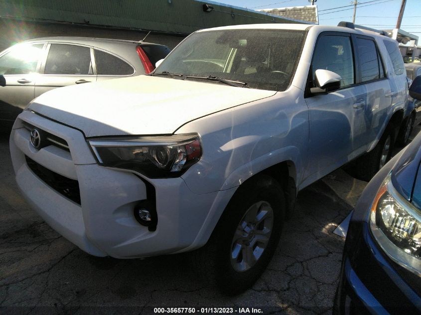 2021 TOYOTA 4RUNNER SR5 VIN: JTEMU5JR9M5933948
