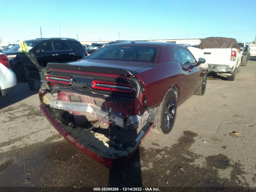 2022 DODGE CHALLENGER SXT VIN: 2C3CDZAG3NH175044