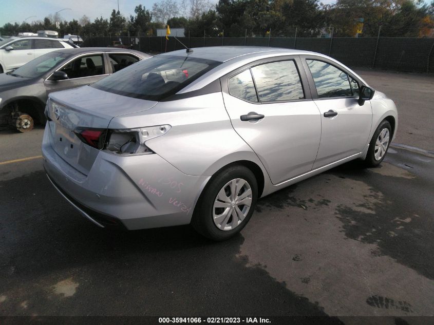 2022 NISSAN VERSA S VIN: 3N1CN8DV6NL845452