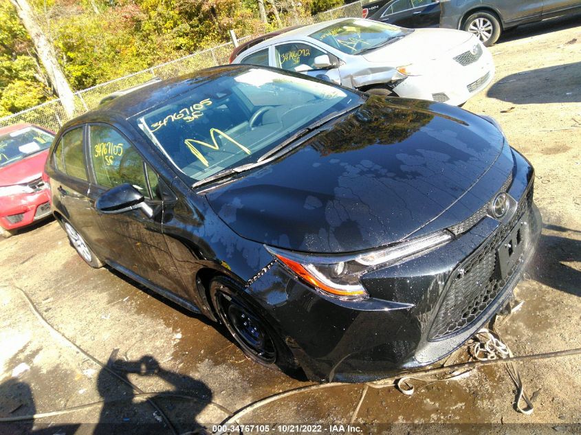 2022 TOYOTA COROLLA LE VIN: JTDEPMAE5NJ231285