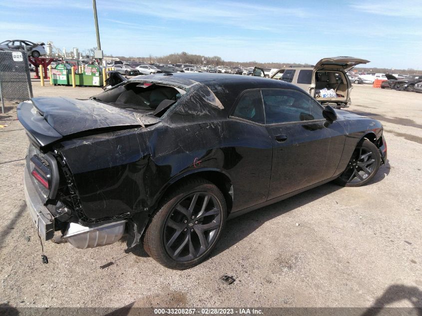 2022 DODGE CHALLENGER SXT VIN: 2C3CDZAG4NH128265