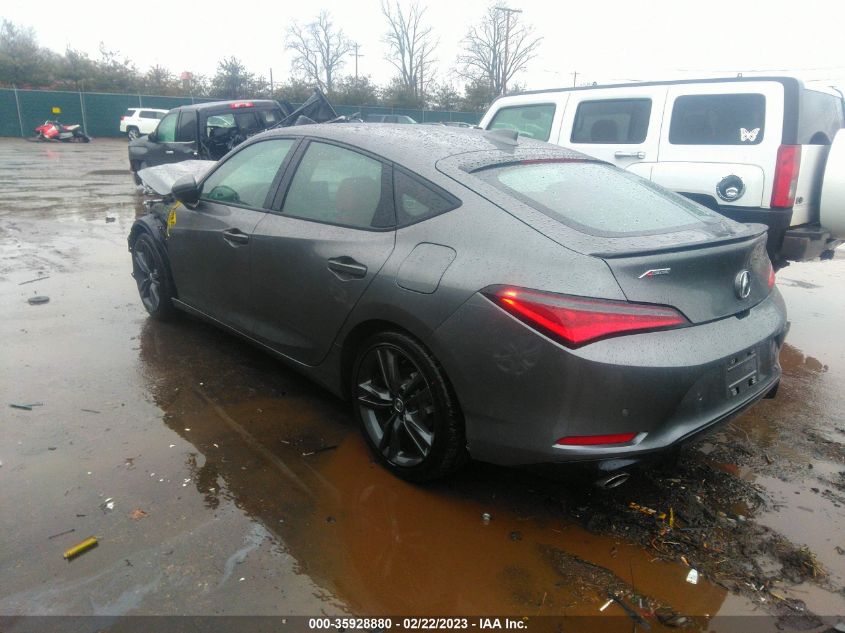 2023 ACURA INTEGRA W/A-SPEC TECH PACKAGE VIN: 19UDE4H64PA015755