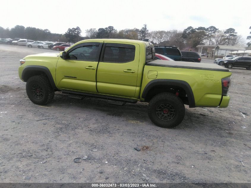 2022 TOYOTA TACOMA 4WD SR/SR5/TRD SPORT VIN: 3TYCZ5ANXNT089210