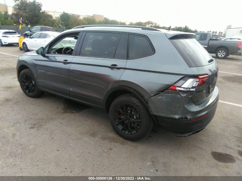 2021 VOLKSWAGEN TIGUAN S VIN: 3VV1B7AX8MM012761