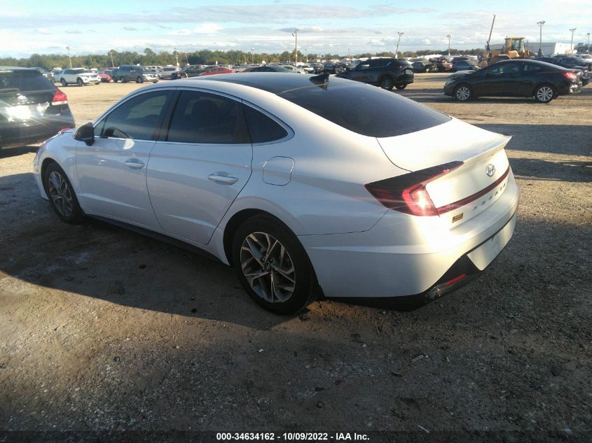 2021 HYUNDAI SONATA SEL VIN: 5NPEF4JA8MH078926