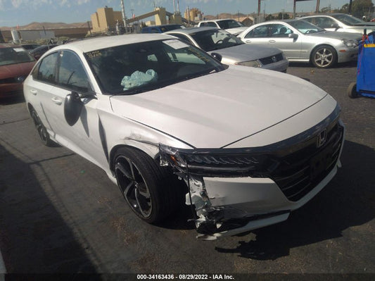 2022 HONDA ACCORD SEDAN SPORT VIN: 1HGCV1F34NA043068