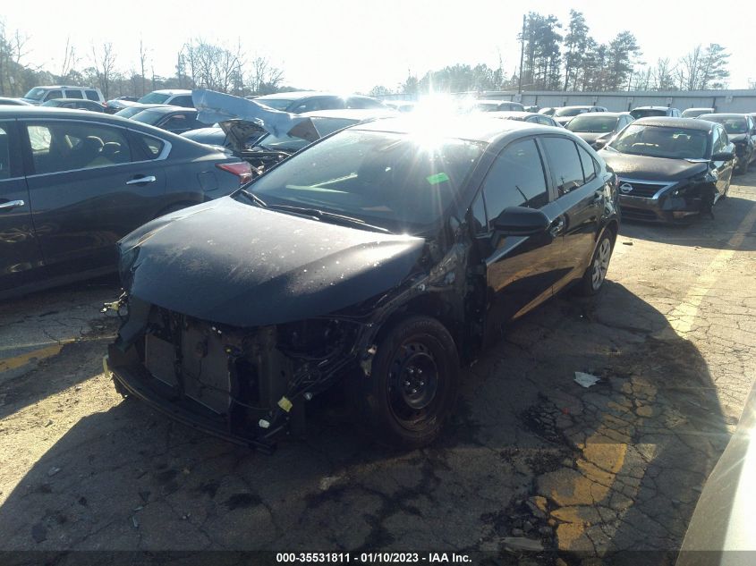 2022 TOYOTA COROLLA LE VIN: 5YFEPMAE3NP313723