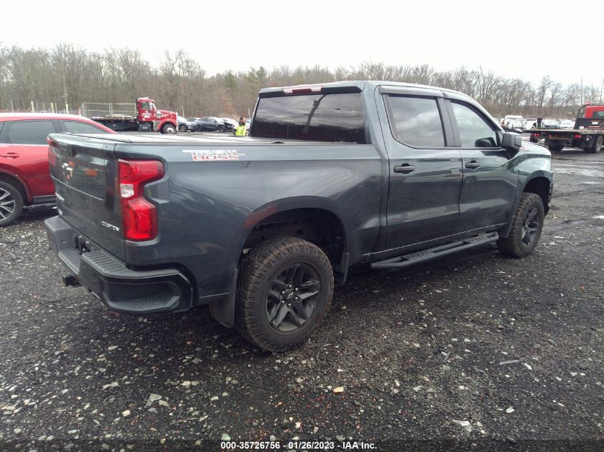 2021 CHEVROLET SILVERADO 1500 CUSTOM TRAIL BOSS VIN: 1GCPYCEF4MZ295336