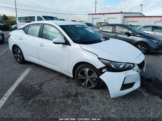 2021 NISSAN SENTRA SV VIN: 3N1AB8CV1MY224705
