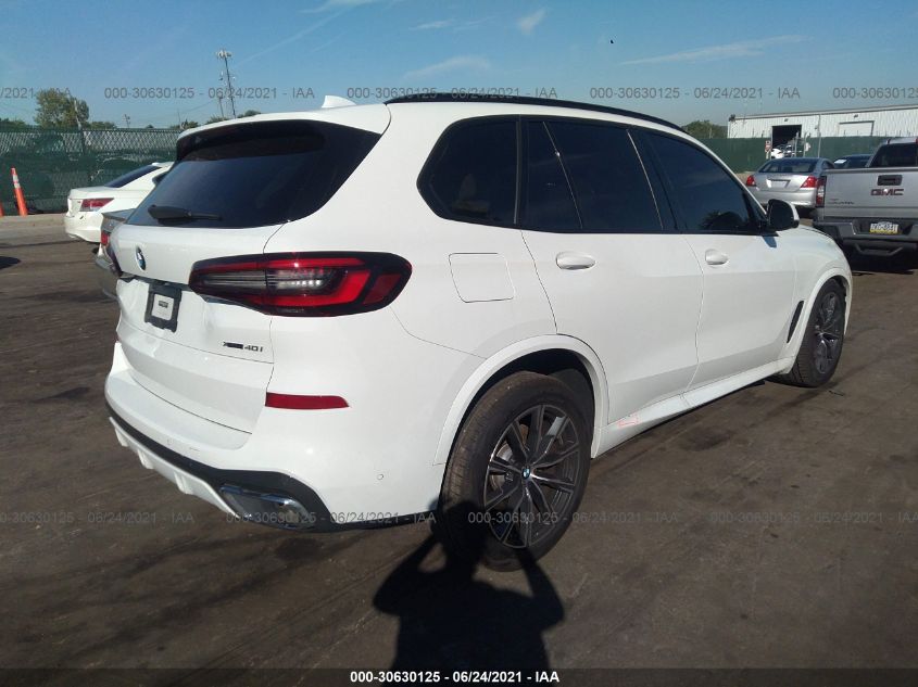 2021 BMW X5 XDRIVE40I VIN: 5UXCR6C09M9E65185