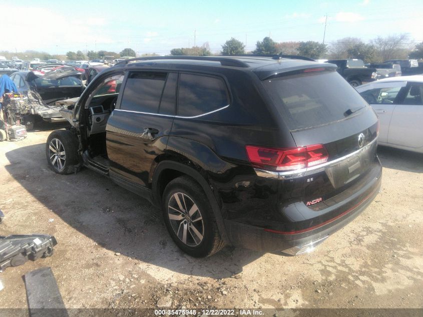 2022 VOLKSWAGEN ATLAS 2.0T SE VIN: 1V2DP2CA6NC562714