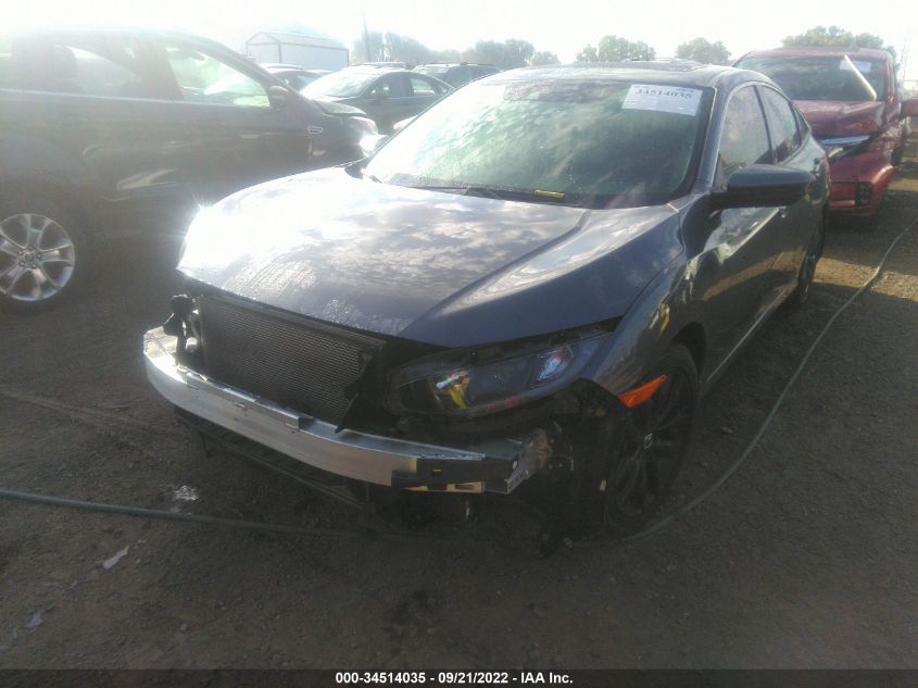 2020 HONDA CIVIC SEDAN EX VIN: 2HGFC1F36LH681534