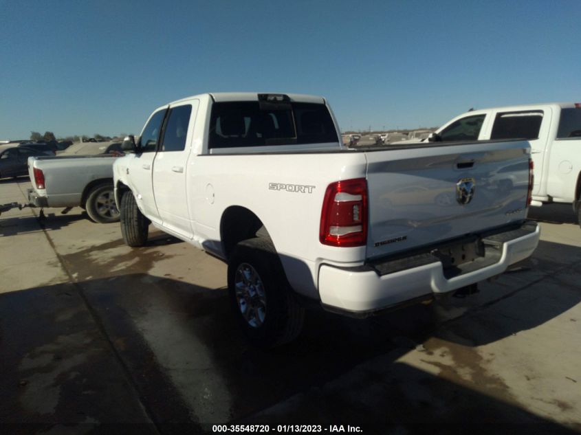 2022 RAM 2500 BIG HORN VIN: 3C6UR5DL5NG222598