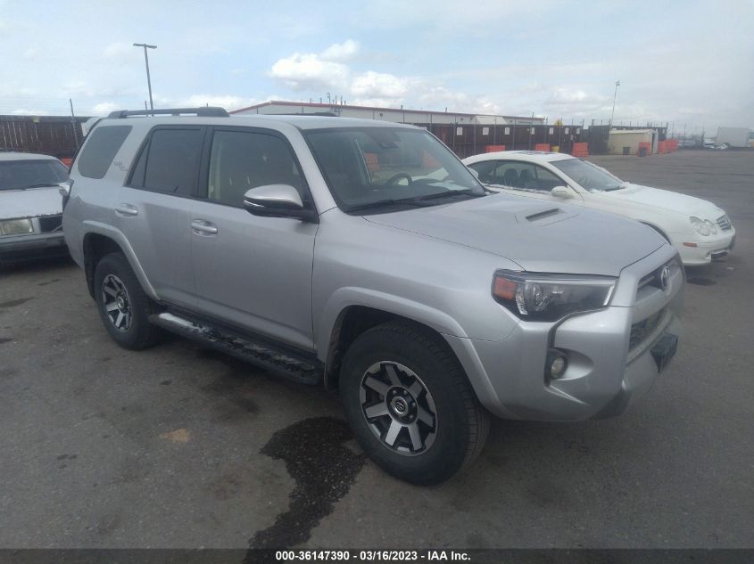 2022 TOYOTA 4RUNNER TRD OFF ROAD PREMIUM VIN: JTERU5JR4N6050647