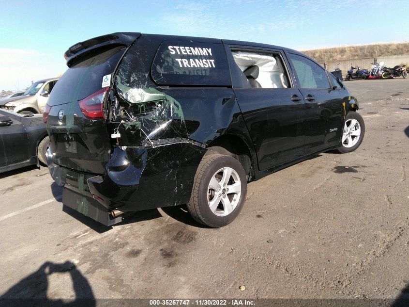 2020 TOYOTA SIENNA L VIN: 5TDZZ3DC2LS076680