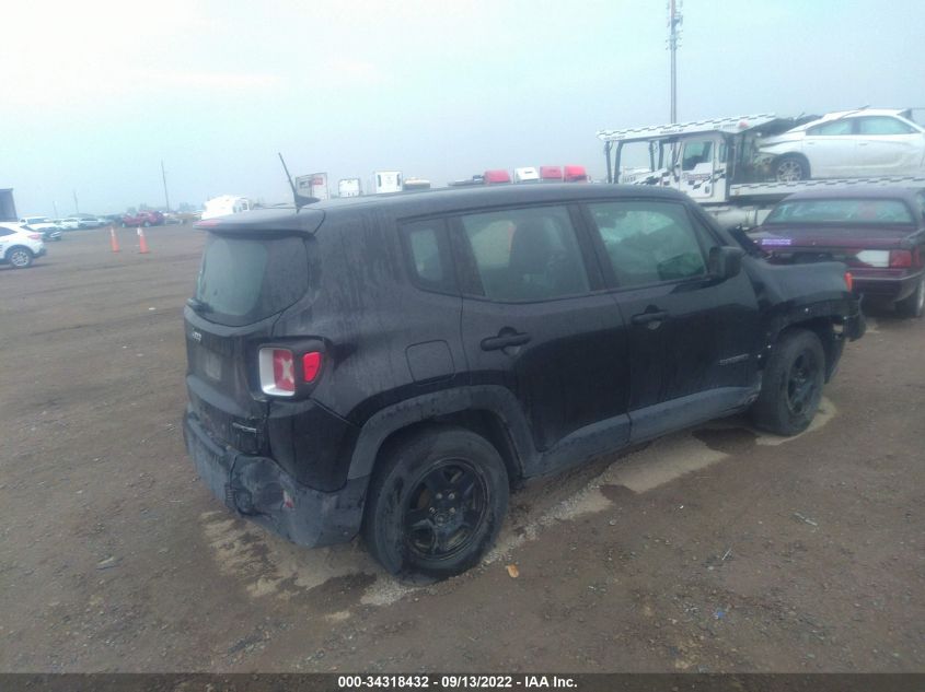 2020 JEEP RENEGADE SPORT VIN: ZACNJAAB6LPL76299