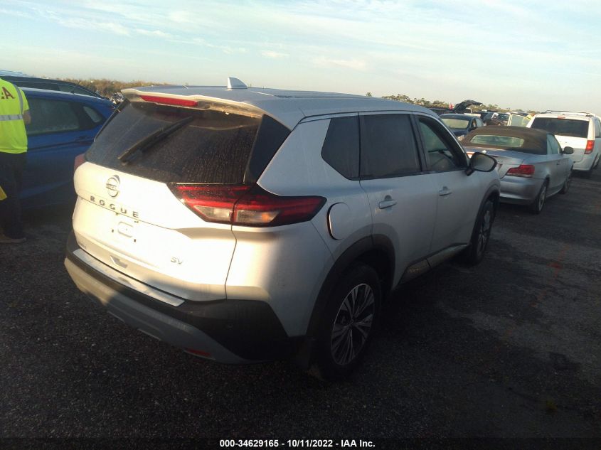 2022 NISSAN ROGUE SV VIN: 5N1BT3BA6NC677255