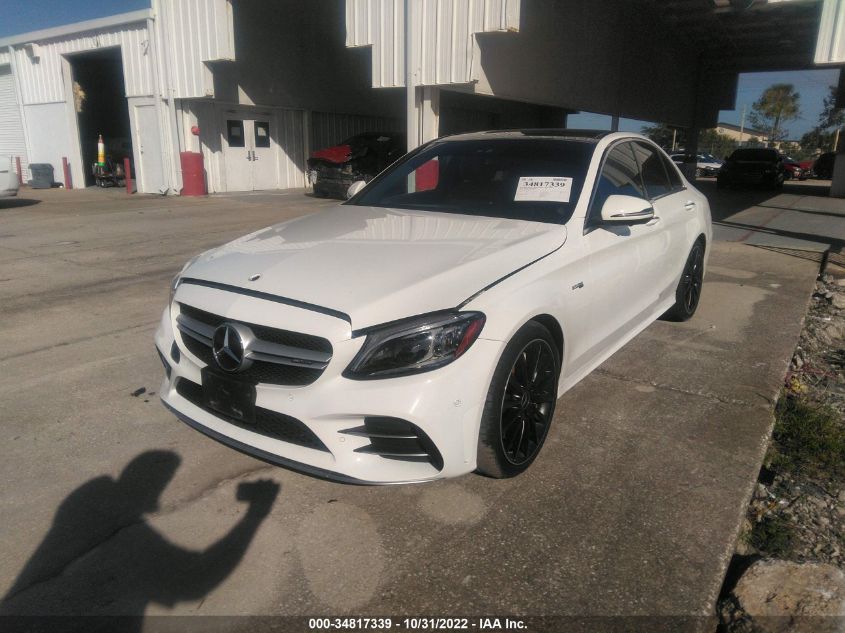 2020 MERCEDES-BENZ C-CLASS AMG C 43 VIN: 55SWF6EBXLU329735
