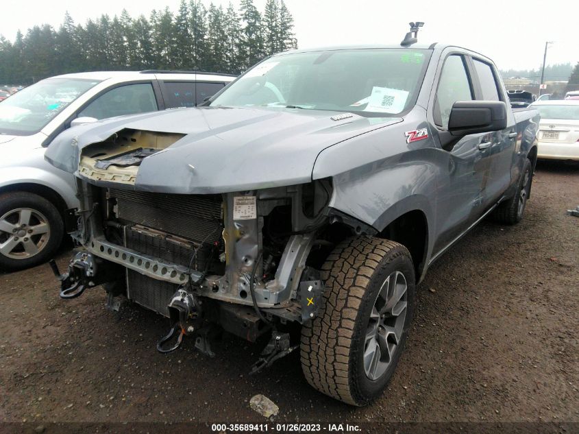 2021 CHEVROLET SILVERADO 1500 RST VIN: 3GCUYEET3MG326354