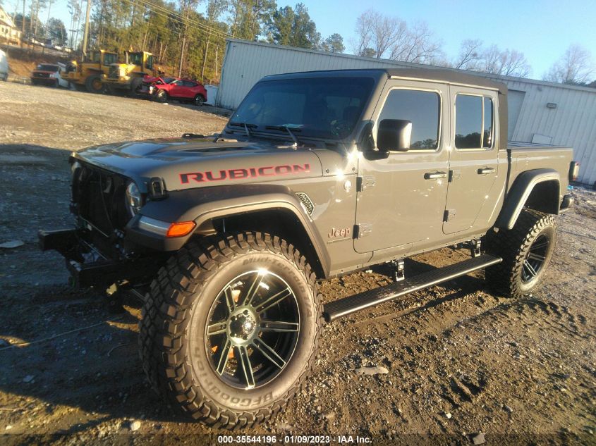 2022 JEEP GLADIATOR RUBICON VIN: 1C6JJTBG4NL168038