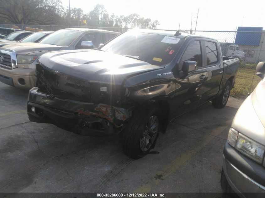 2021 CHEVROLET SILVERADO 1500 RST VIN: 1GCUYEEDXMZ242492