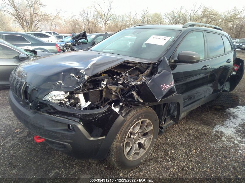 2021 JEEP CHEROKEE TRAILHAWK VIN: 1C4PJMBX5MD151640