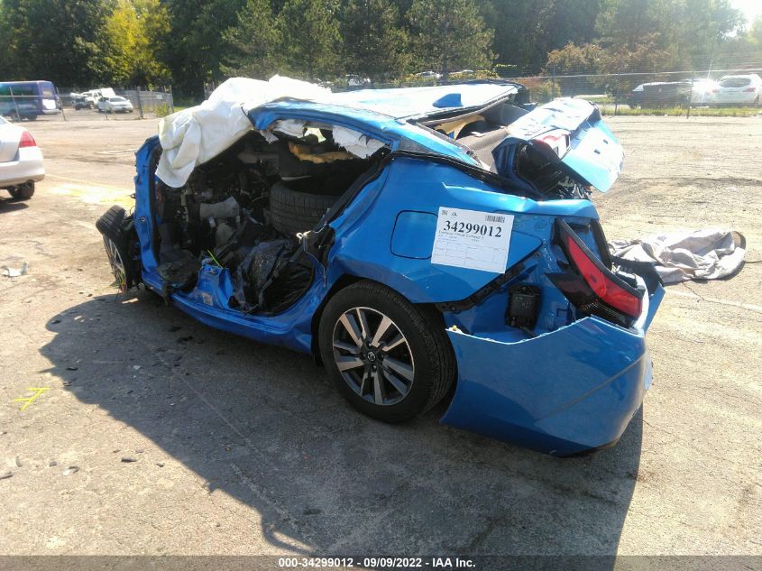 2020 NISSAN VERSA SV VIN: 3N1CN8EV7LL809121