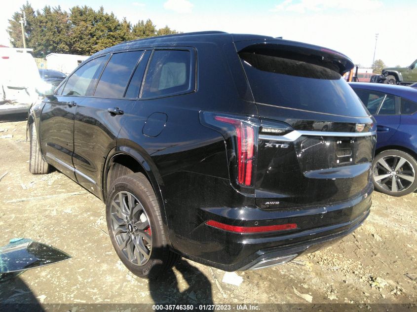 2022 CADILLAC XT6 SPORT VIN: 1GYKPHRS2NZ169182