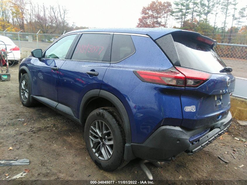 2021 NISSAN ROGUE S VIN: 5N1AT3AB6MC825103