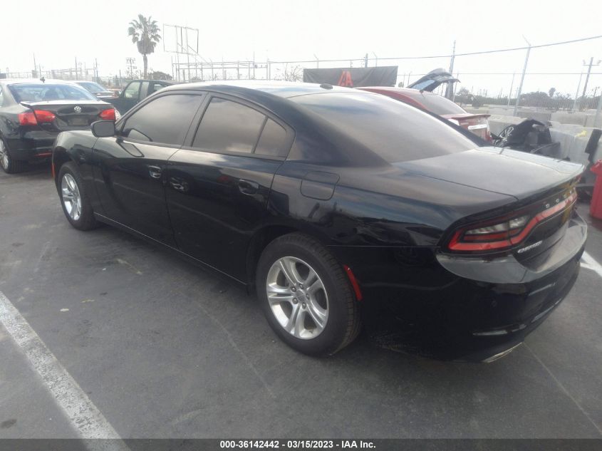 2022 DODGE CHARGER SXT VIN: 2C3CDXBG4NH135591