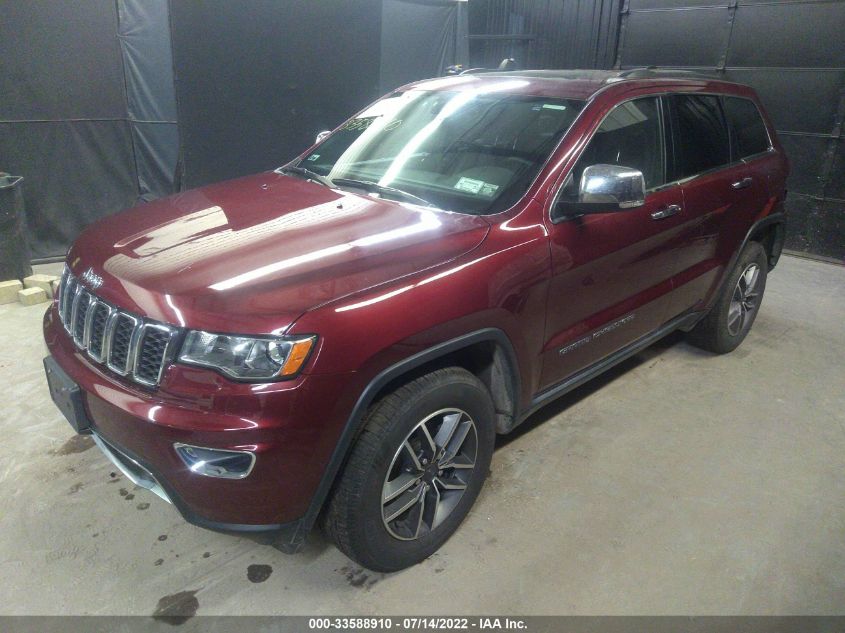 2020 JEEP GRAND CHEROKEE LIMITED VIN: 1C4RJFBGXLC397107