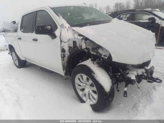 2022 CHEVROLET SILVERADO 1500 CUSTOM VIN: 1GCPDBEK7NZ605371